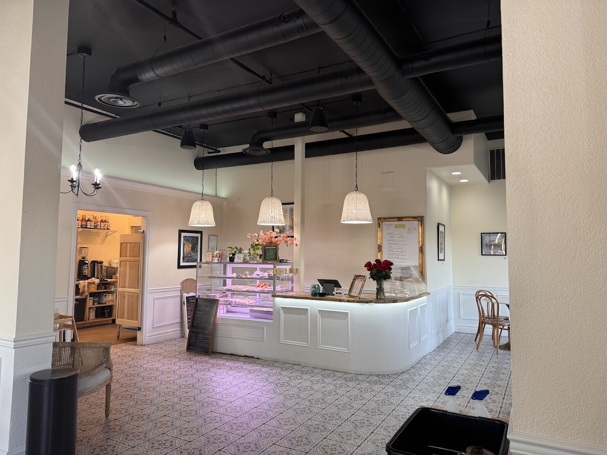 The counter at Café Magnolia
