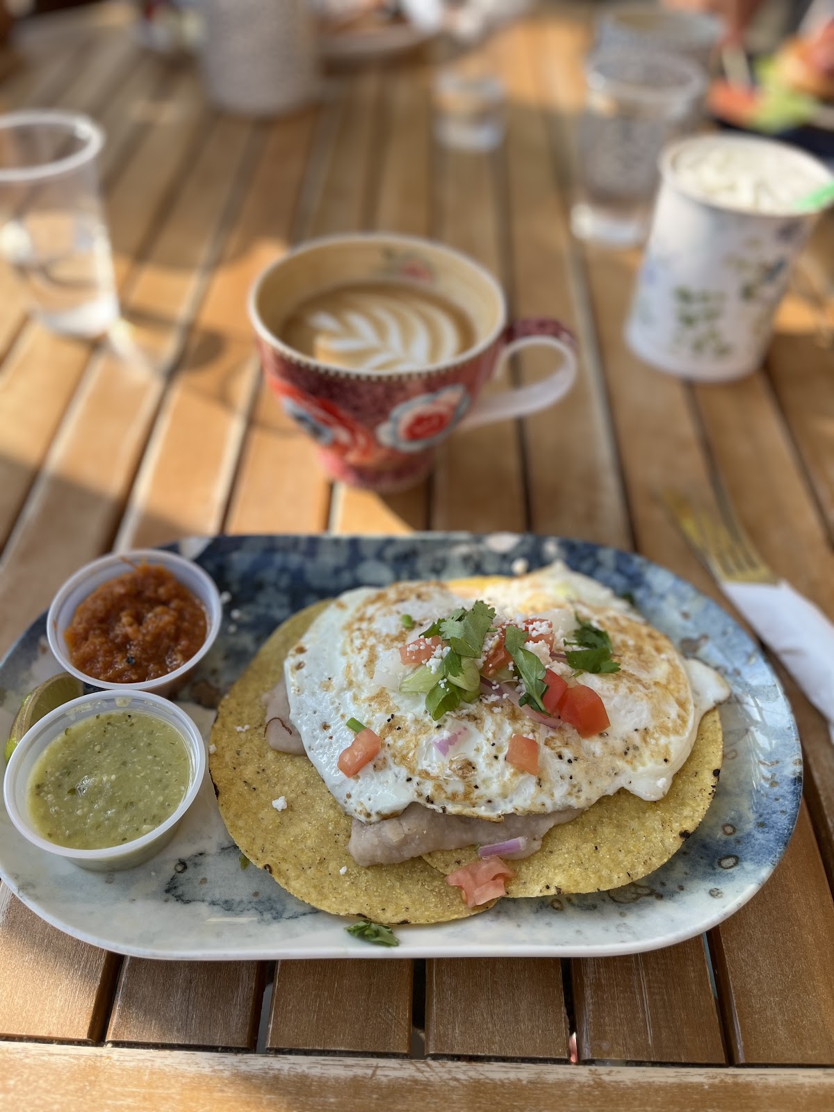 A fresh brunch plate from Café Magnolia's catering